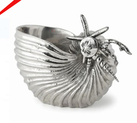 Sea Shell Métal Aluminium Seau À Glace Bouteilles De Vin Refroidisseur pour Bar Fête De Noël Décoratif pour Hôtels