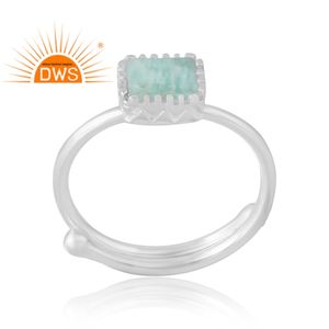 Anillo de piedras preciosas ahumadas naturales de Plata de Ley 925 más vendido, joyería personalizada para mujer, regalo para ella - Product Image 1