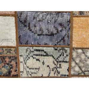 พรมขนาด 2.6x6.4 ฟุต, พรมตุรกีโบราณ, พรมขนสัตว์สีน้ำตาล - Product Image 4