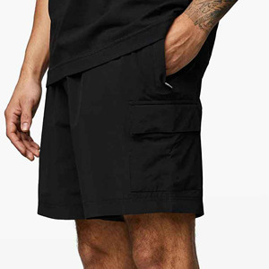 2023 hommes décontracté couleur unie écologique coton Gym Shorts de course conception personnalisée séchage rapide respirant haute qualité cordon - Product Image 1