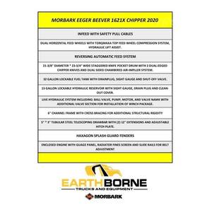 MORBARK EEGER BEEVER 1621X 2022, état neuf - Product Image 5