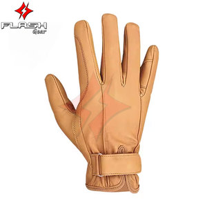Vente en gros de gants d'équitation personnalisés de haute qualité pour hommes Gants d'équitation en cuir légers et durables Grip Amateur Riders - Product Image 2