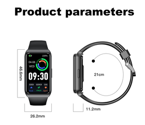 Nueva Pulsera Inteligente H68 2026, Monitor de Frecuencia Cardíaca 24H, SpO2, Monitor de Sueño, +100 Modos Deportivos, Monitor de Actividad para Correr, Gimnasio, Fitness, Principiantes - Product Image 6