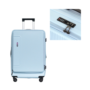 กระเป๋าเดินทางทำจากเปลือกแข็ง8088ขนาด20/24/28 ''กระเป๋าเดินทางอลูมิเนียมออกแบบโลโก้ได้ตามต้องการ - Product Image 1