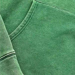 Men's Vintage 100% Cotton Fleece <b>Lightweight</b> Breathable <b>Hoodie</b> Classic Washed Style Rugged Street Look Winter - Product Image 5
