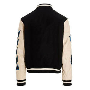 Venta caliente Casual personalizado bordado hombres Lettermen chaqueta logotipo personalizado Versity chaqueta para hombres - Product Image 3