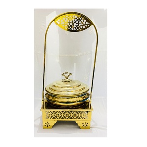 Buffet de acero inoxidable grande y cuadrado, platos de frotamiento de comida usada para banquete de boda, fiesta y restaurante, plato de frotamiento decorativo - Product Image 3