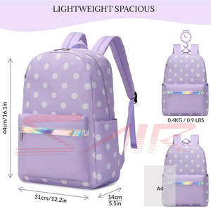 Mochila unisex personalizada para la escuela MOQ bajo bolso completo para niños con cierre de cremallera hecho con diseño de sublimación de equipo - Product Image 3