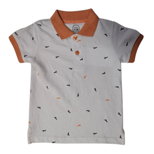 Polo en coton pour garçons, T-shirts pour enfants, avec logo imprimé dessin animé, vente en gros, fabricant Bangladesh - Product Image 6