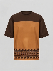 Camisetas Personalizadas con Diseño Tribal para Mujer, Cuello Redondo, Manga Corta, Secado Rápido, Corte Regular, Ropa Casual de Otoño, Estilo Urbano - Product Image 6