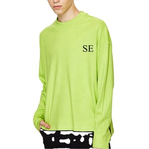 เสื้อยืดคอกลมแขนยาวผู้ชาย ขายส่ง ผลิตตามสั่ง ผ้าฝ้าย 100% เป็นมิตรกับสิ่งแวดล้อม แห้งเร็ว ระบายอากาศดี เหมาะสำหรับเล่นกีฬา วิ่ง ฟิตเนส เสริมสร้างกล้ามเนื้อ - Product Image 2