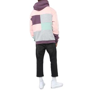 Vente en gros de vêtements de sport Muscle Fit de haute qualité pour hommes, sweat à capuche amincissant personnalisé en éponge française surdimensionné Color Block avec fermeture éclair - Product Image 2