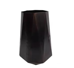 Vase à fleurs en métal classique de haute qualité Pot décoratif de table fabriqué à la main Accent de maison traditionnel - Product Image 5