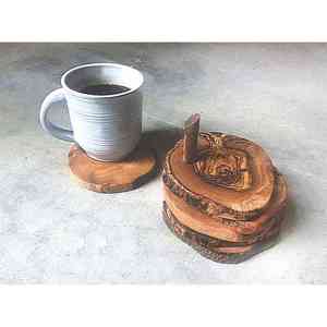 Diseño de Venta caliente y posavasos de árbol hecho a mano nogal Sheeshm madera diseño personalizado calidad de exportación con calidad superior - Product Image 6