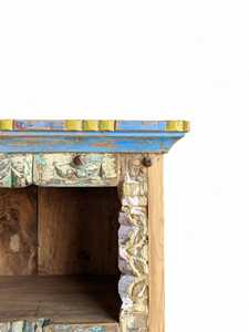 Étagère à livres en bois traditionnelle, étagère à livres vintage, élégance artisanale, salon, décoration à assortir - MOQ 1 conteneur uniquement - Product Image 4