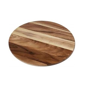 Plato Giratorio de Madera para Servir Comida en el Hogar o Restaurante, Plato Giratorio de Madera para Mesa de Comedor, Fabricante Profesional - Product Image 5