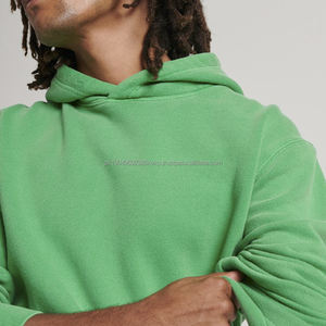 Sweat-shirt à capuche en molleton de coton de haute qualité, personnalisé par DEC Factory, uni, lourd, sans cordon de serrage, sweat-shirt de créateur personnalisé - Product Image 3