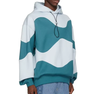 Venta al por mayor Sudadera con capucha nueva multicolor moda Casual algodón sudaderas con capucha hombres moda Streetwear sudaderas con capucha de gran tamaño para los hombres - Product Image 5