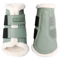 Botas de Protección para Caballos, Botas de Protección para Patas de Caballo, Botas de Protección Ajustables y Duraderas de Alta Calidad