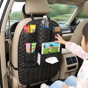 Organisateur de voiture matelassé de qualité supérieure, organisateur de rangement intérieur, approvisionnement en gros au meilleur prix - Product Image 6