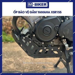 ฝาครอบใต้ท้องรถมอเตอร์ไซค์ M-BIKER รุ่นใหม่ XSR155 สำหรับป้องกันบล็อกเครื่องยนต์ วัสดุ Thp Tm Ct CNC สำหรับดัดแปลง/อัพเกรด - Product Image 5