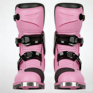 Bottes de motocross d'hiver Acerbis Whoops en acier, nouveau design, chaussures de course, imperméables, respirantes, 100% cuir véritable, pour la conduite à moto - Product Image 1