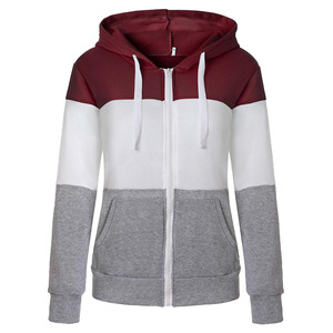 Women Bulk Sale Oversized Fleece Zipper-Up Hoodie Warm Plush Winter Sweatshirt Lined Eco-Friendly Soft Casual Street Fashion OEM - Product Image 5