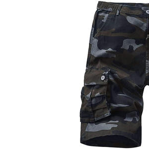 กางเกงขาสั้นผ้าใบแคนวาสแบบยืดได้กางเกงคาร์โก้กางเกงสไตล์ลำลองแบบสตรีทเอวกลางแห้งเร็วสั่ง100% - Product Image 3