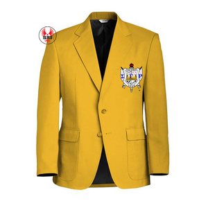 เสื้อเบลเซอร์ปักลายชมรมซิกม่าแกมมาโรของกรีซ SGRho เสื้อเบลเซอร์ติดกระดุมแบบมีแถบชมรมซิกม่าแกมมาโร สามารถปรับแต่งได้ - Product Image 3