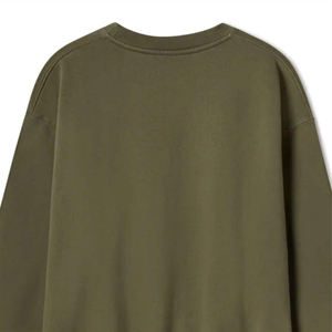 Sudadera de cuello redondo de lana Premium con forro acogedor, ideal para hombres y mujeres, ropa de invierno, capas y conceptos básicos de descanso, mezcla de algodón - Product Image 5