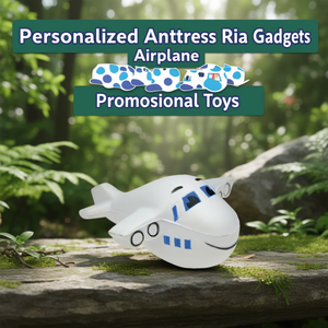 Juguetes Promocionales Personalizados Antiestrés con Forma de Avión Ria - Product Image 3