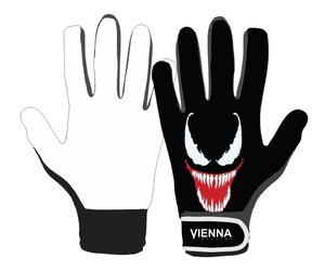 ถุงมือกีฬา Gaelic คุณภาพสูง ผลิตจากยางลาเท็กซ์เยอรมัน แบบไม่มีสายรัด ถุงมือ GAA คุณภาพพรีเมียม ผลิตจากยางลาเท็กซ์แบบ Blackout - Product Image 5