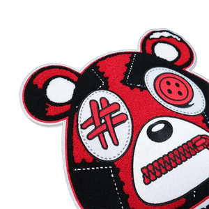 เสื้อสเวตเตอร์ปักเลื่อมลายตัวอักษรเหล็กตัวอักษรหลากสีโลโก้ตามสั่ง - Product Image 2