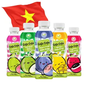 Cojo Cojo Coconut Juice Drink w Nata De Coco VINUT | 450ml (Pack of 24)- No Added Sugars, Free Sample, Wholesaler Supplier, OEM