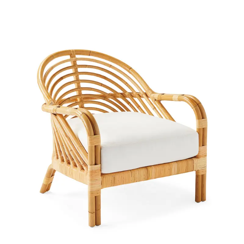 2022 New Design High Quality Rattan Relax Chair in Natural Home Decor Wholesale