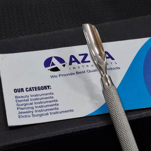 Empujador de Cutículas y Limpiador de Uñas Profesional de Acero Inoxidable de Doble Punta, Herramienta de Manicura y Pedicura - Product Image 2