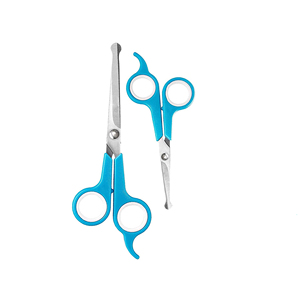 Poignée en plastique ciseaux droits de toilettage pour animaux de compagnie | Lame en acier inoxydable pour droitier chien toilettage ciseaux ciseaux ciseaux Logo personnalisé - Product Image 5