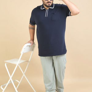 Haute qualité Premium grande taille hommes pour chemise respirant décontracté coton bambou tissu à manches courtes en gros - Product Image 5