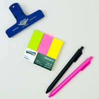 [HansolMTS] Notas Adhesivas de Índice Personalizadas OEM/ODM, 3 Tipos de Mezcla de Colores, Hojas de Fácil Desprendimiento para Escritorio y Planificador