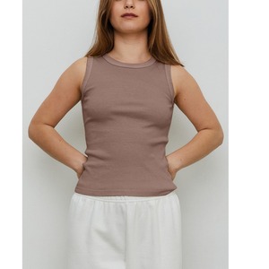 Vente en gros de haute qualité noir blanc haut rayé nouveau design débardeur femmes respirant sans manches t-shirts fournisseur de BD - Product Image 4