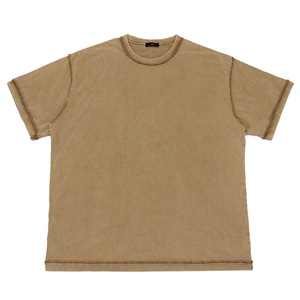 เสื้อยืดผู้ชายผ้าฝ้ายฟอกสีกรดเสื้อยืดวินเทจโอเวอร์ไซส์ - Product Image 4