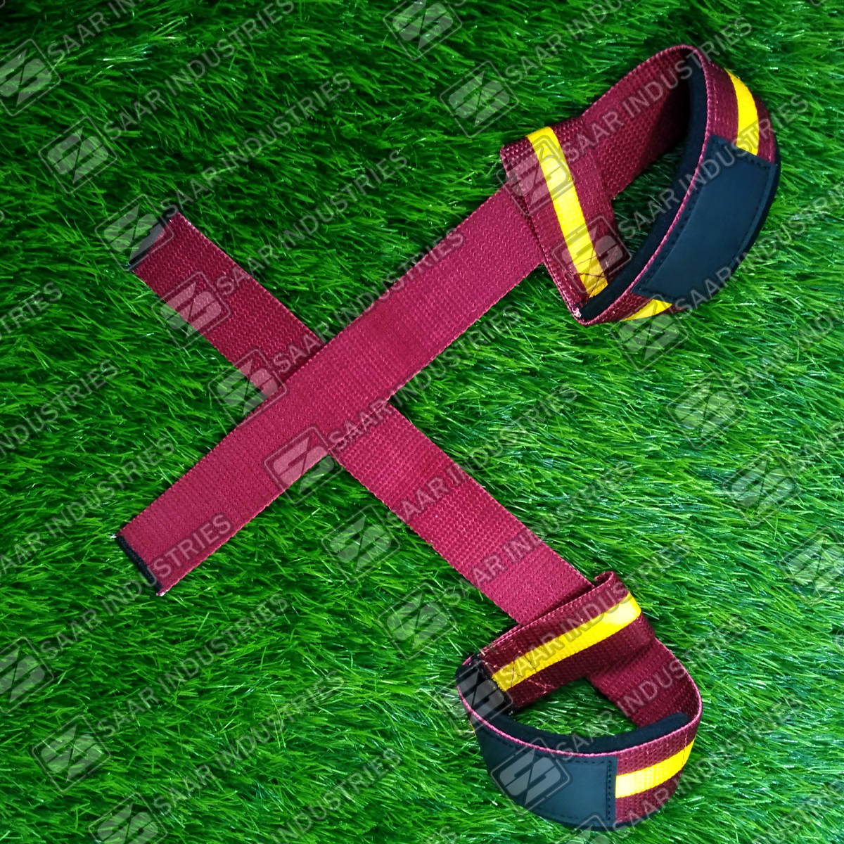 Burgundy & Yellow