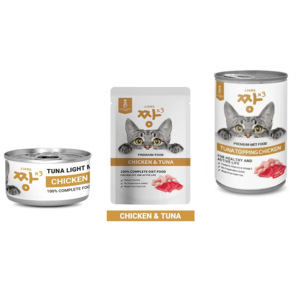JJANG * 3 frango atum 70g & 400g enlatado gato comida úmida para gatos Atacado Fornecedores Daily Wellness Wet <span class=keywords><strong>Food</strong></span> - Product Image 1