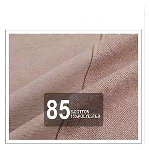 Sudadera con capucha de gran tamaño para hombre personalizable de primera calidad, sudadera de tejido de punto suave con patrón sólido para Primavera/Verano, venta al por mayor - Product Image 5