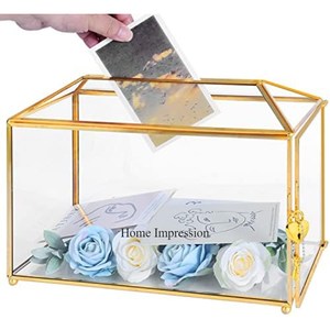 Caja de invitación de boda con forma cuboide de acrílico transparente de diseñador simple y estándar, suministros y otra decoración de boda - Product Image 4