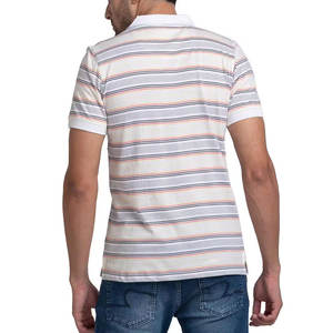 Polos de hombre ligeros y estirables/material teñido liso y de secado rápido hecho polos de hombre - Product Image 2