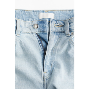 Bangladesh กางเกงยีนส์ขากว้างเอวสูงเอวสูงสำหรับผู้หญิง, กางเกงยีนส์สไตล์วินเทจทรงหลวมใส่สบาย - Product Image 3