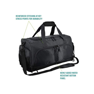 Sac de sport de grande capacité avec compartiment pour chaussures – Sac de voyage et de fitness personnalisé pour hommes |   Sac de sport de haute qualité en gros - Product Image 2