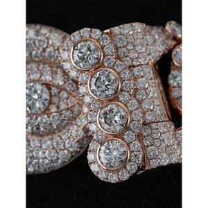 SHREYA DIAM Collier Hip Hop en Argent Sterling 925, Chaîne Maille Cubaine 26mm avec Moissanite Sertie Griffe, Bijoux de Rappeur Chic - Product Image 6