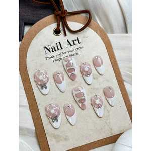 Bridal Muse Autocollants pour ongles à presser, motifs élégants pour mariées et demoiselles d'honneur - Product Image 3